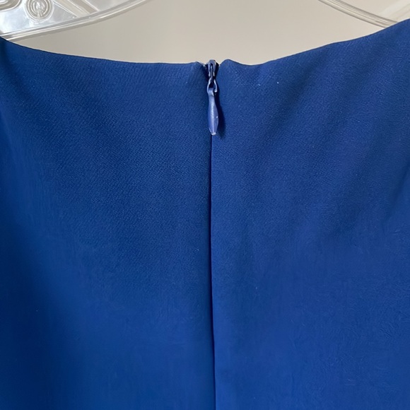 Lands End Size 4 Blue Sleeveless Spring Dress - Picture 3 of 8